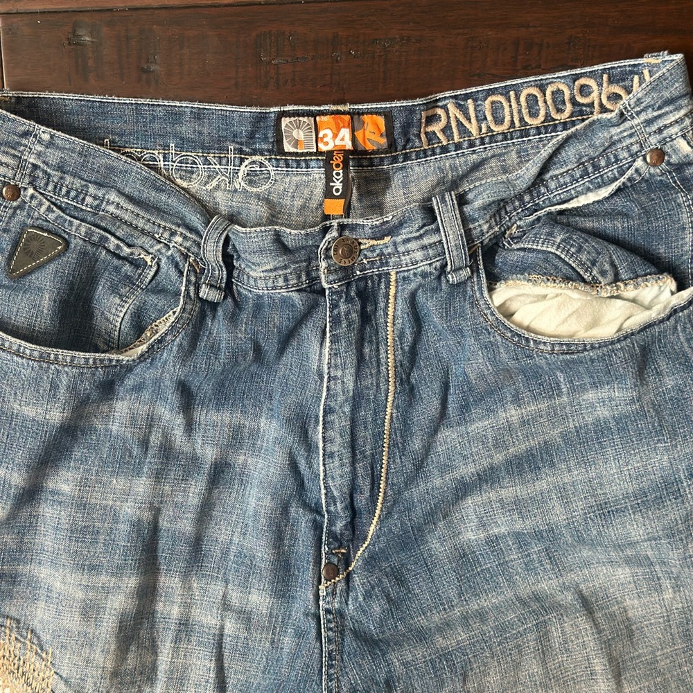 Akademiks Light Blue Relaxed Jeans